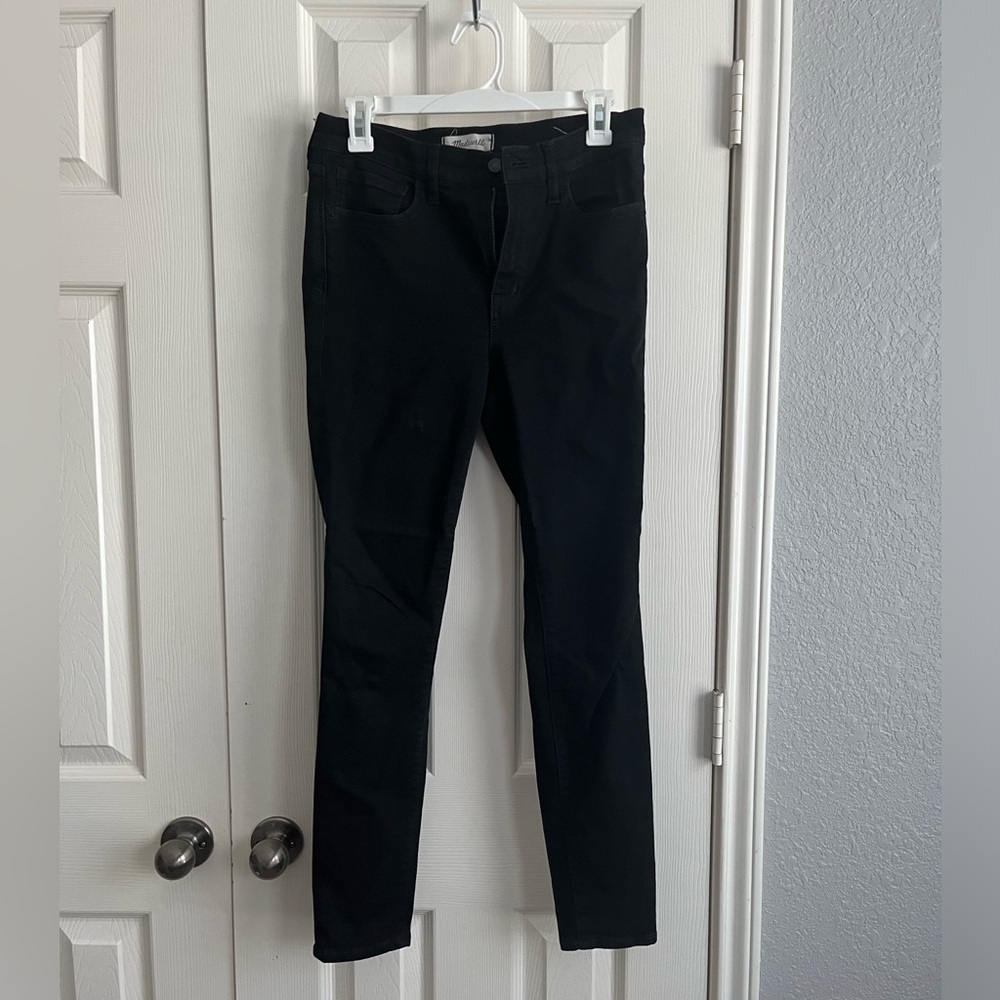 Madewell black roadtripper jeans, size 28